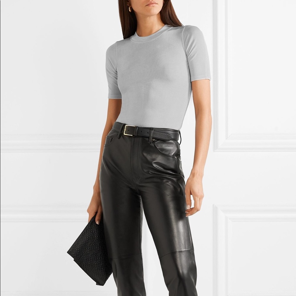 Alix NYC Ridge Metallic Bodysuit